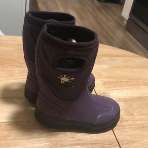 Toddler girls bogs sz 10 used